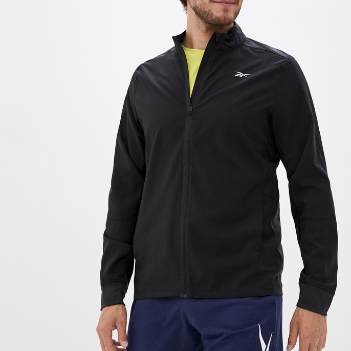 Jual Jaket Reebok Men s Running Essentials Woven Wind Jacket