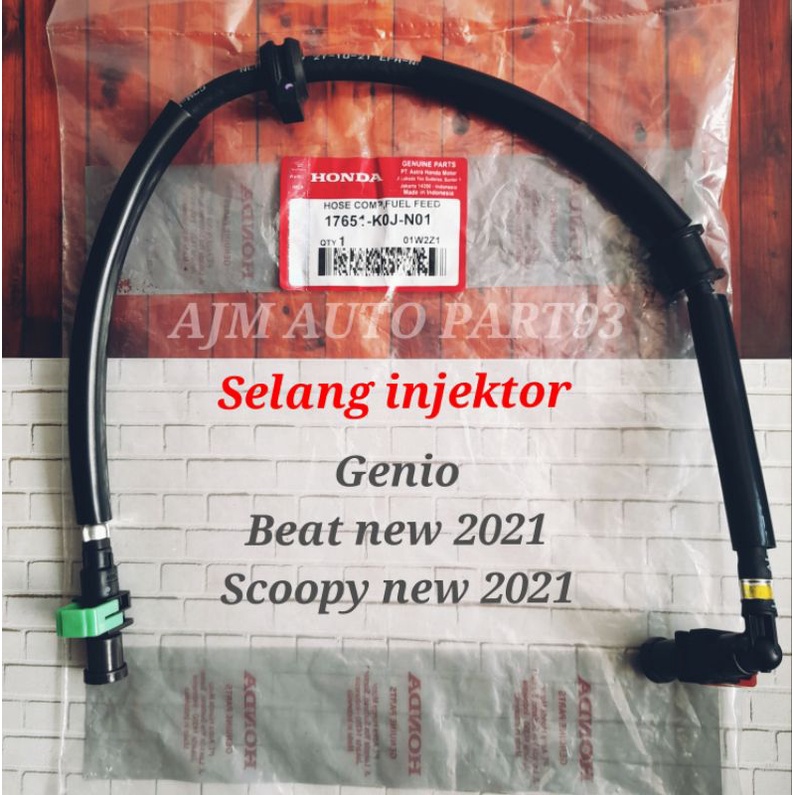 Jual SLANG INJEKTOR SELANG POMPA INJEK GINIO SCOOPY NEW 2020 BEAT NEW ...