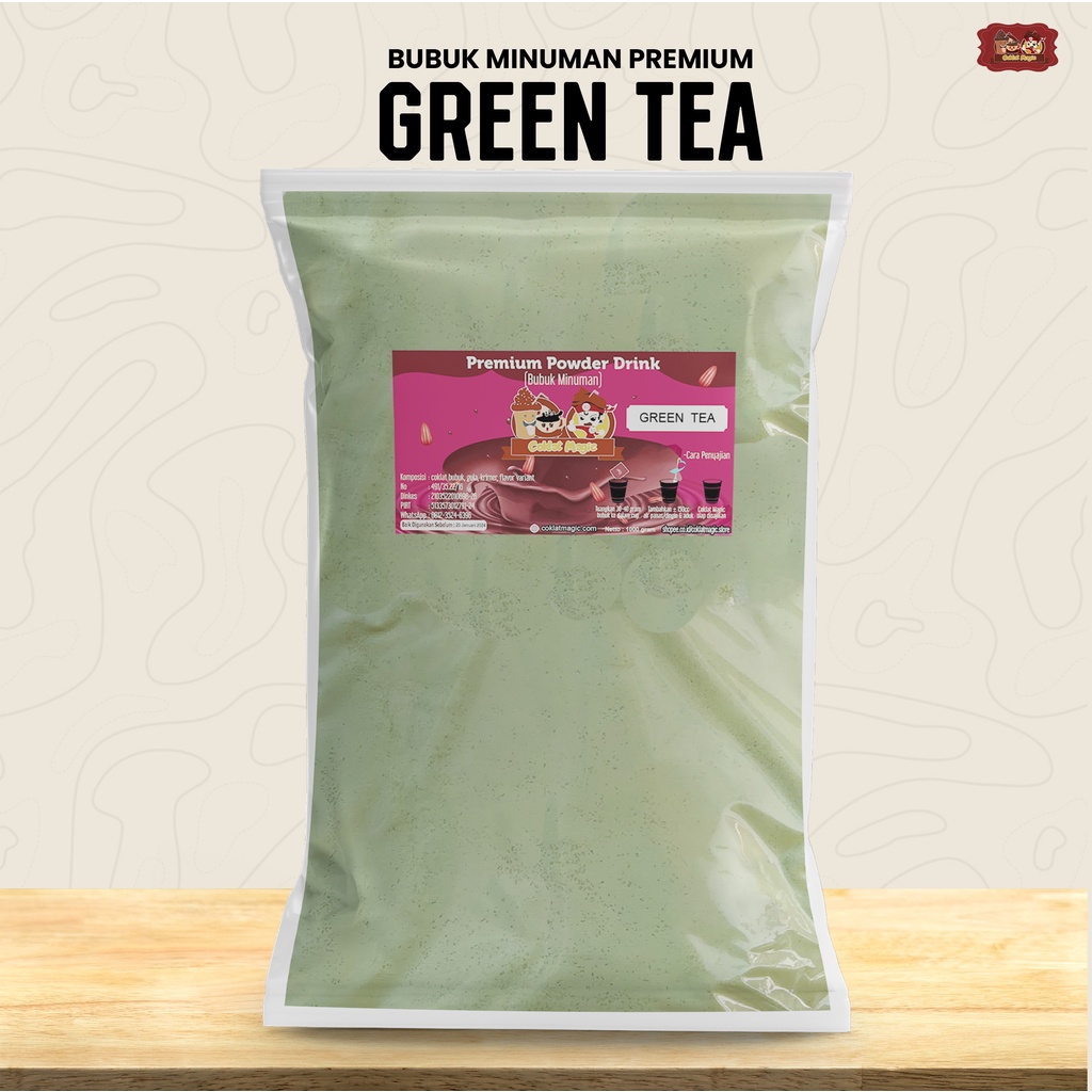 Jual BUBUK MINUMAN RASA GREEN TEA ISTIMEWA UNTUK WARKOP DAN CAFE BISNIS ...