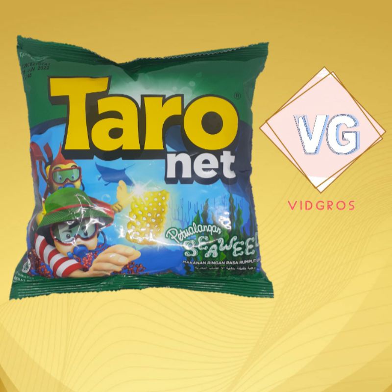 Jual Snack Taro Net Rasa Rumput Laut 36g | Shopee Indonesia