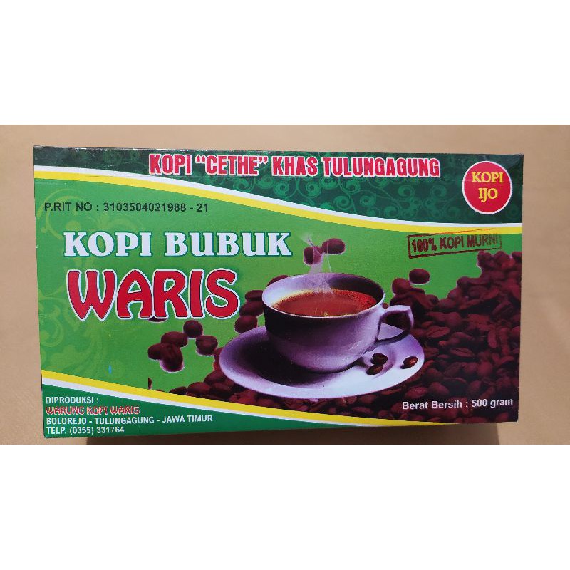 Jual Kopi Bubuk Ijo Waris Khas Tulungagung | Shopee Indonesia