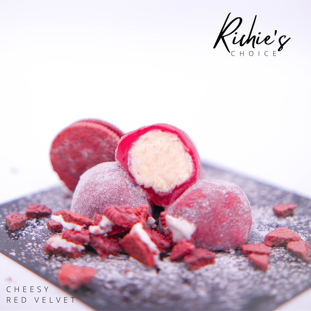 Jual MILKY MOCHI CHEESY RED VELVET (Mochi Susu Rasa Keju isi 10 ...