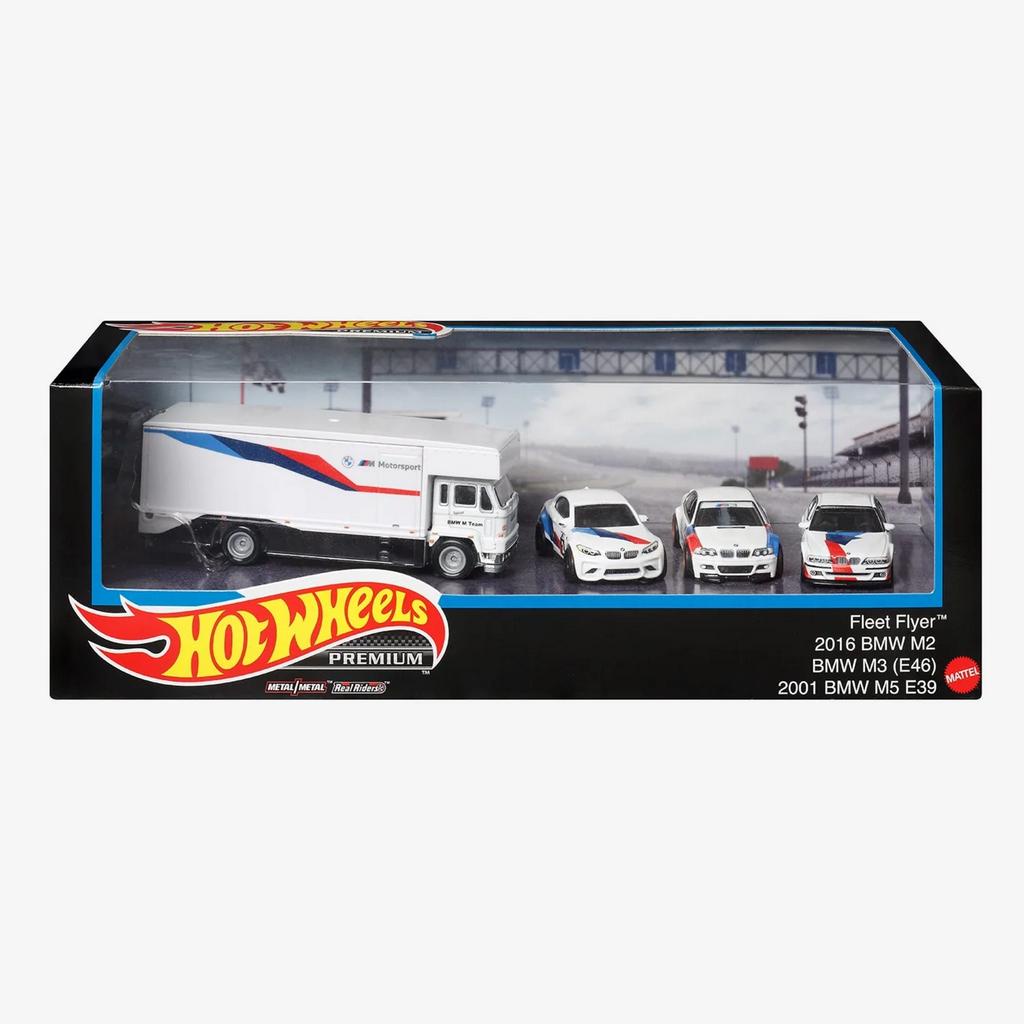 Jual Hot Wheels Premium Fleet Flyer BMW Motorsport Set Box Shopee