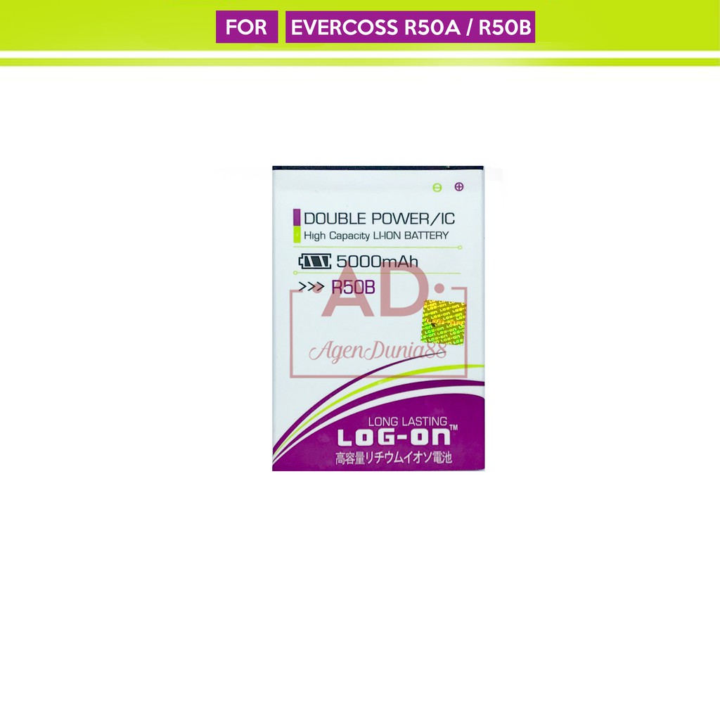 Jual BATERAI EVERCOSS WINNER Y2 POWER R50B - WINNER Y2 PLUS R50A - LOG ...
