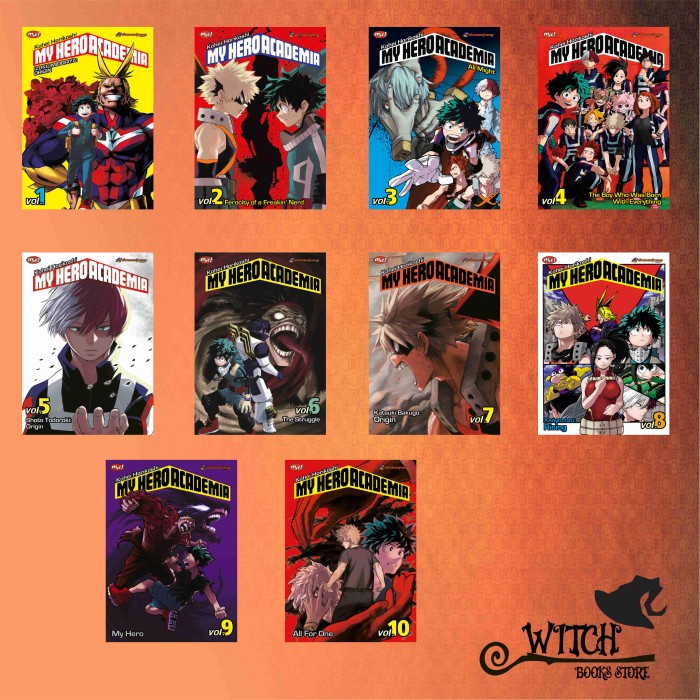 Jual Manga Komik My Hero Academia (full Set) Shopee Indonesia