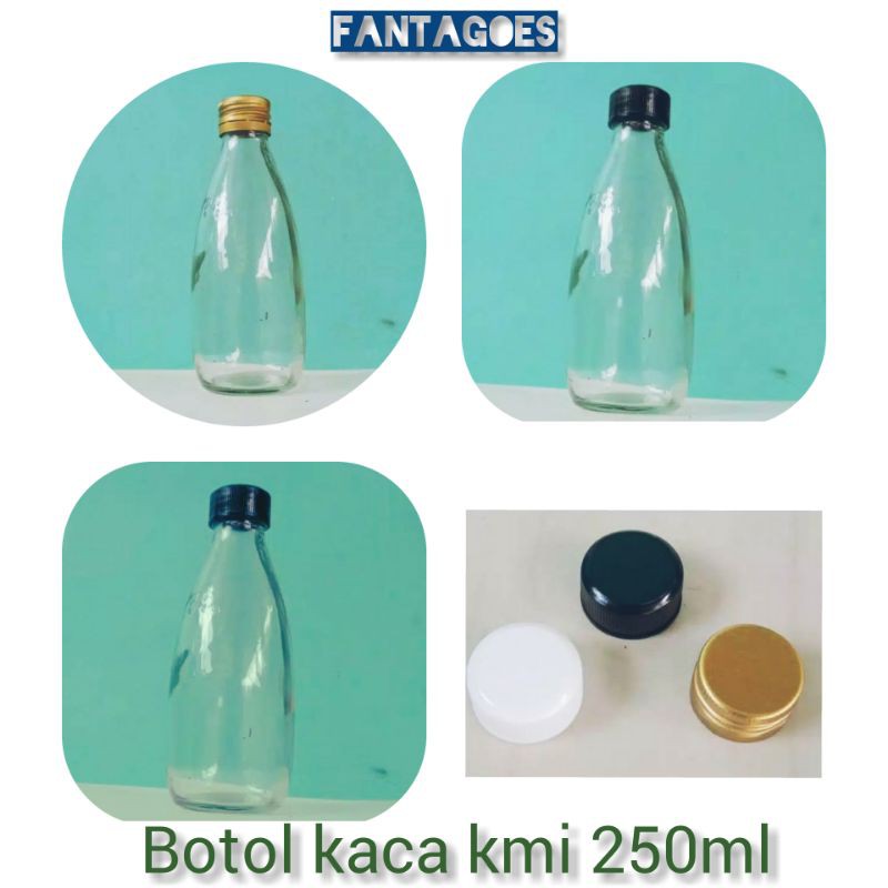 Jual Botol Kaca Kmi 250ml Shopee Indonesia 0779