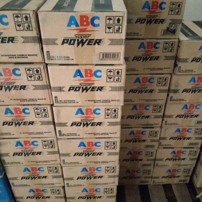 Jual Baterai Abc Power Aaa Aa Alkaline Aaa Aa Biru Aaa Aa Karton