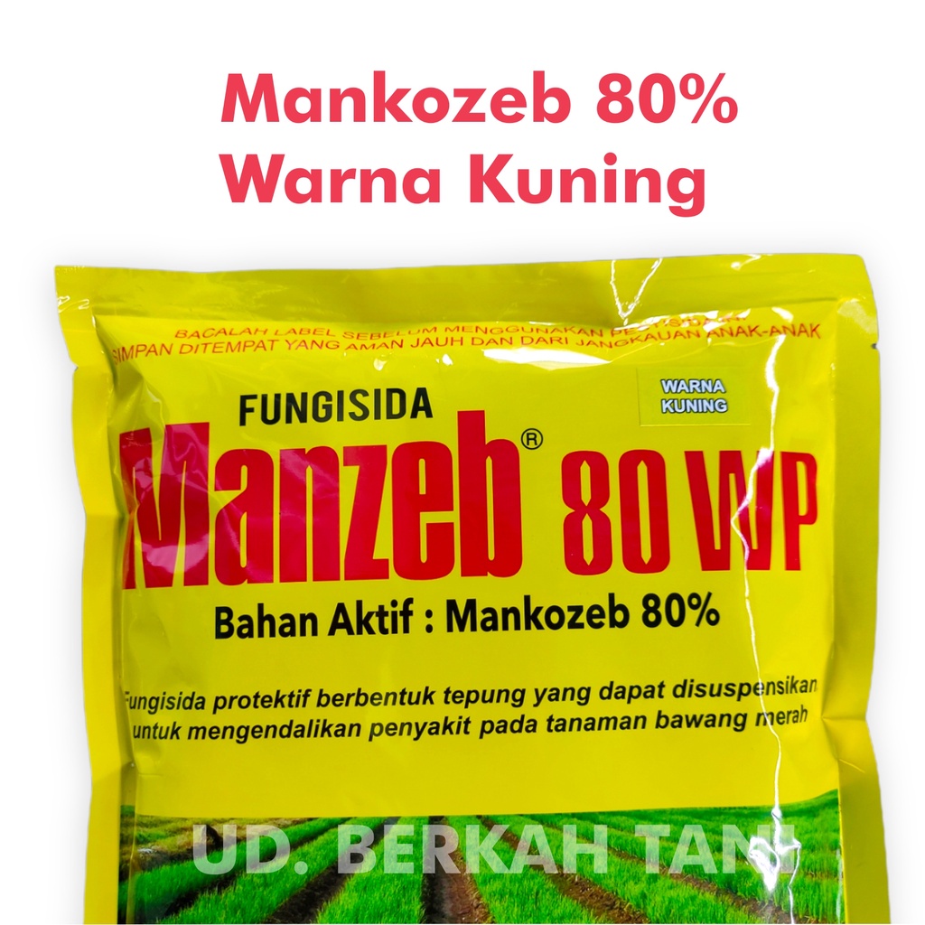 Jual FUNGISIDA MANZEB 800 GR MANKOZEB 80% KUNING | Shopee Indonesia