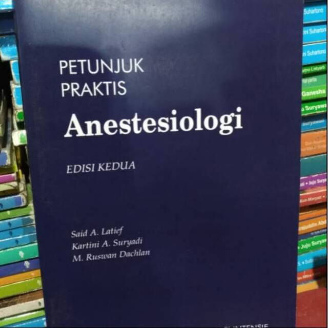 Jual Petunjuk Praktis Anestesiologi | Shopee Indonesia