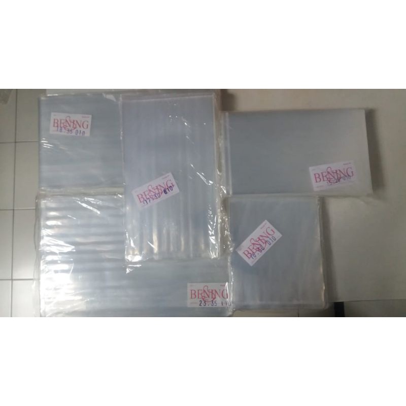 Jual Plastik Pp Tebal 010 Uk 12x20 13x25 14x25 15x25 15x30 16x25 16x30 17x25 17x30 18x30 20x35 4513