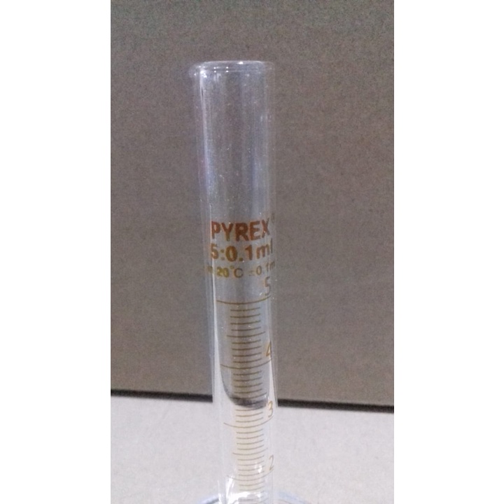 Jual Measuring Cylinder Gelas Ukurround Base Pyrex Rrc Capacity 5 Ml Shopee Indonesia 8949