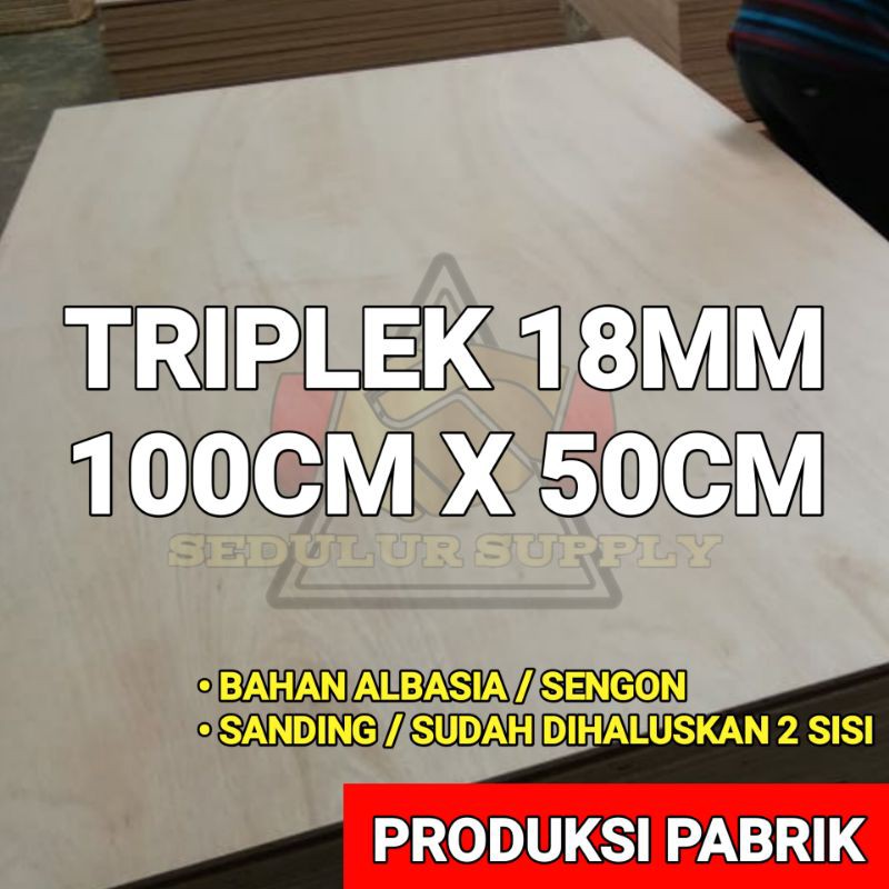 Jual Papan Kayu Triplek Multiplek Mm Albasia Uty Ukuran X Cm Shopee Indonesia