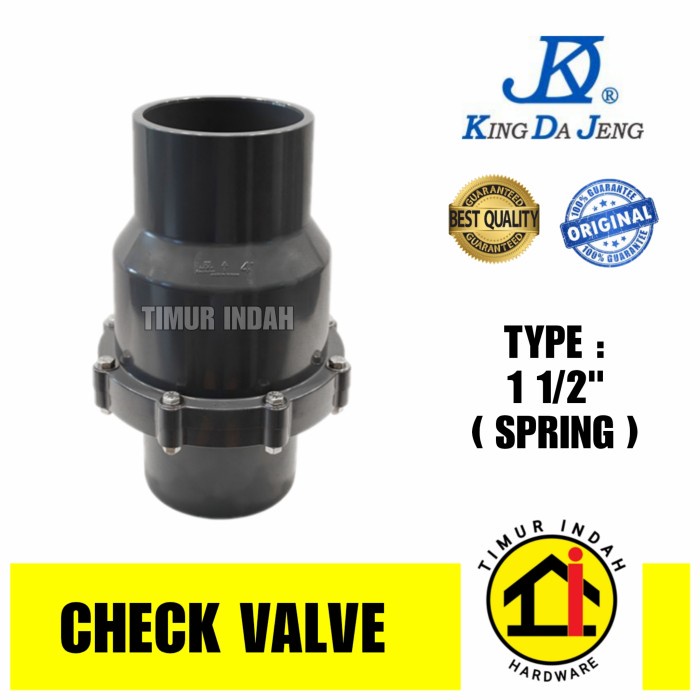 Jual Spring Check Valve 1 1/2