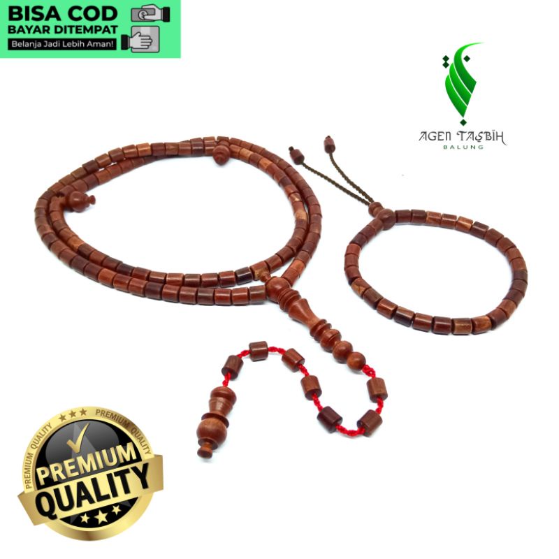 Jual Gelang Dan Tasbih Kayu Nagasari Asli Size Mm Motif Tabung Tasbih Butir Kayu Langka