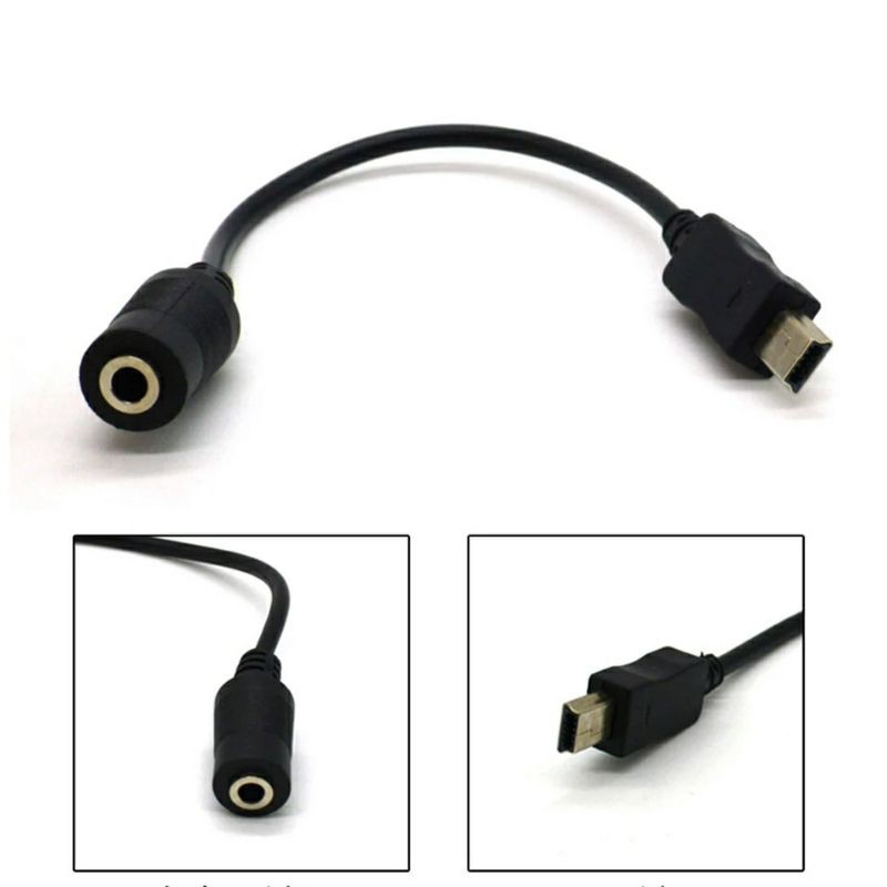 Jual Mic Adapter Adaptor microphone Kabel GoPro Hero Kamera DSLR mini ...