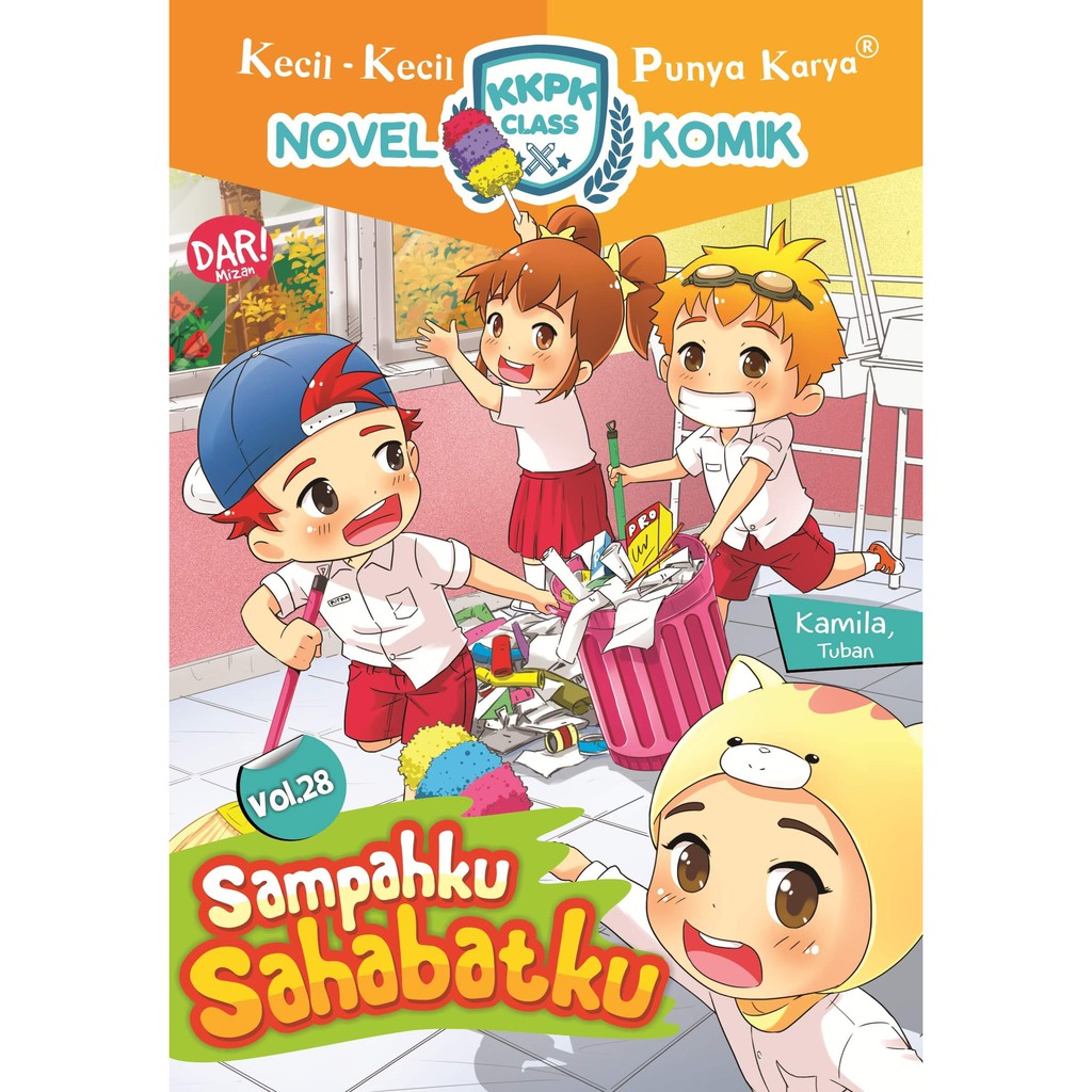 Jual Buku Komik Anak Kkpk Class Nomik #28: Sampahku Sahabatku | Shopee ...
