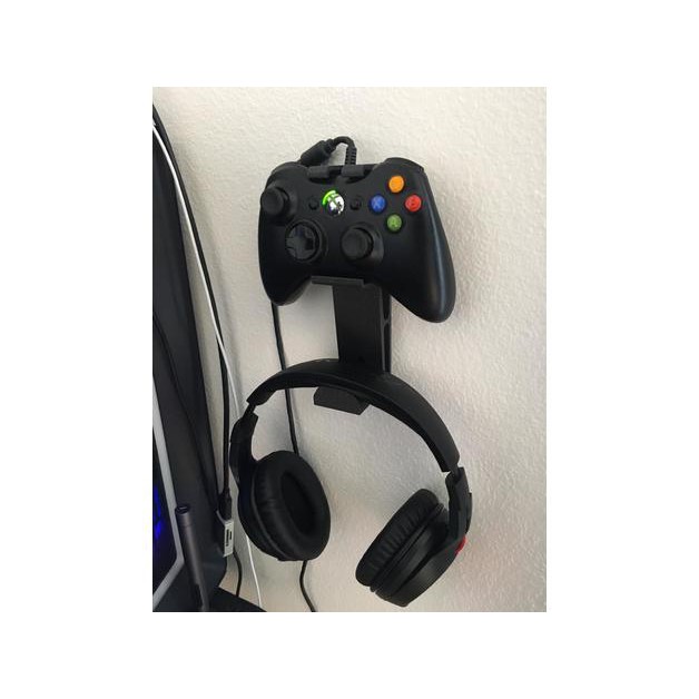 Jual Stand Holder wall mount Xbox 360 Stick Controller and Headset