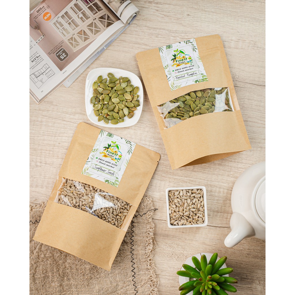 Jual ROASTED PUMPKIN SEED 250 GRAM / BIJI LABU KUNING | Shopee Indonesia