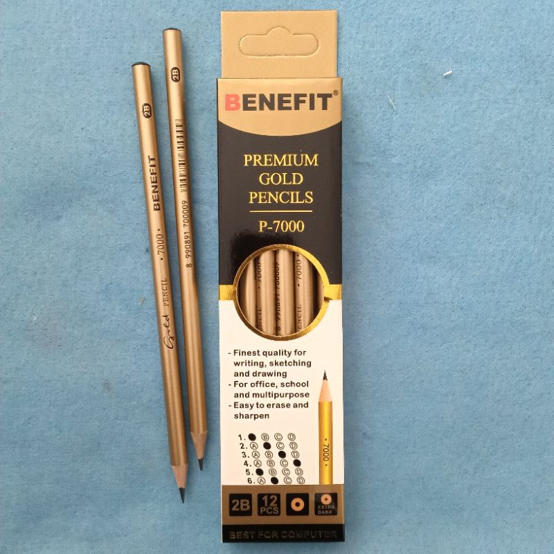 Jual Pensil 2B BENEFIT GOLD (per Pcs) | Shopee Indonesia