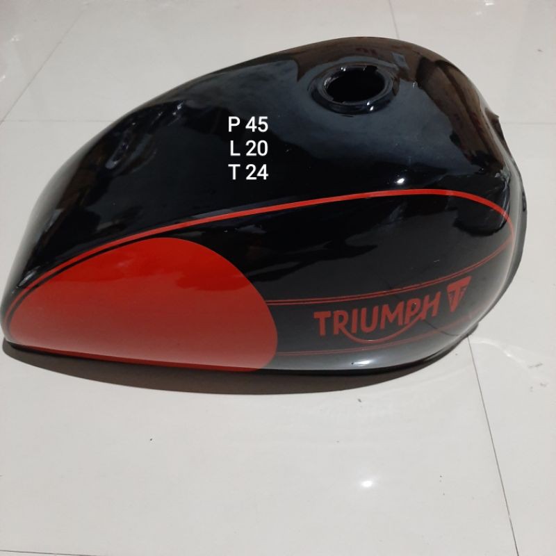 Jual tangki japstyle model Triumph Shopee Indonesia