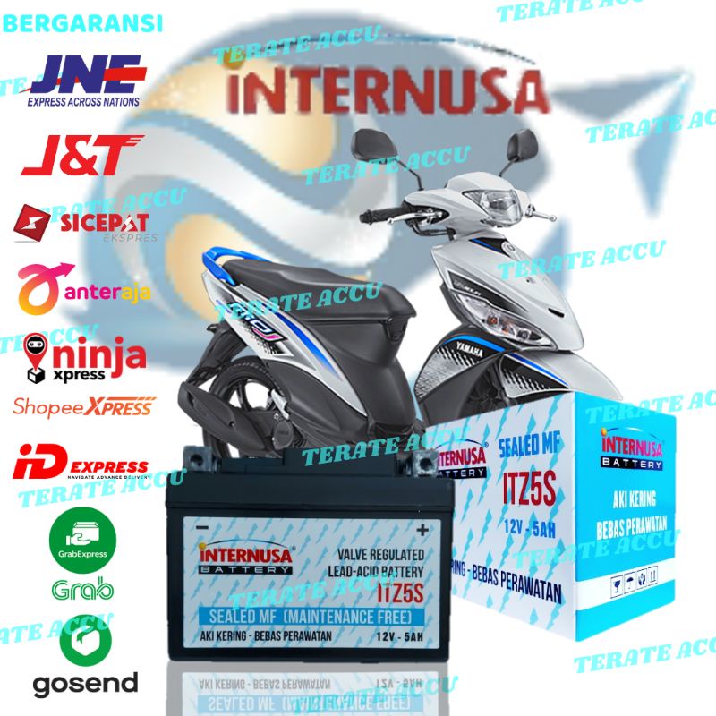 Jual Aki Kering Motor GTZ 5s Yamaha Mio J , Mio S , Mio Z | Shopee
