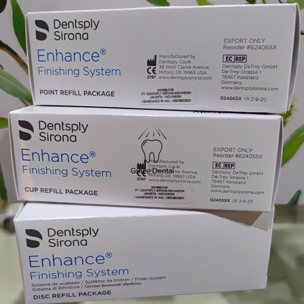 Jual Enhance Finishing Dentsply Original Bur Cup Point Disc Low Speed