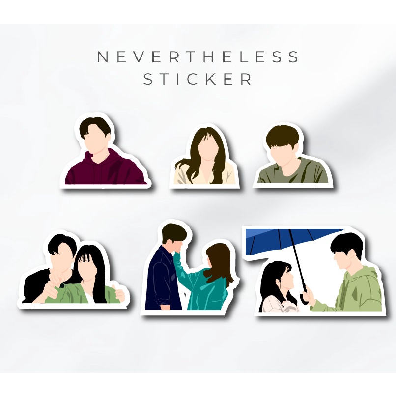 Jual NEVERTHELESS Sticker, sticker kdrama nevertheless, sticker kdrama