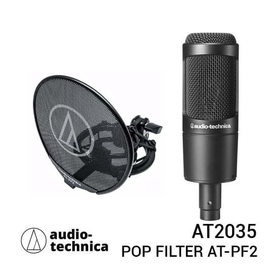 Jual Audio technica AT2035 AT 2035 MICROPHONE condensor vocal | Shopee ...