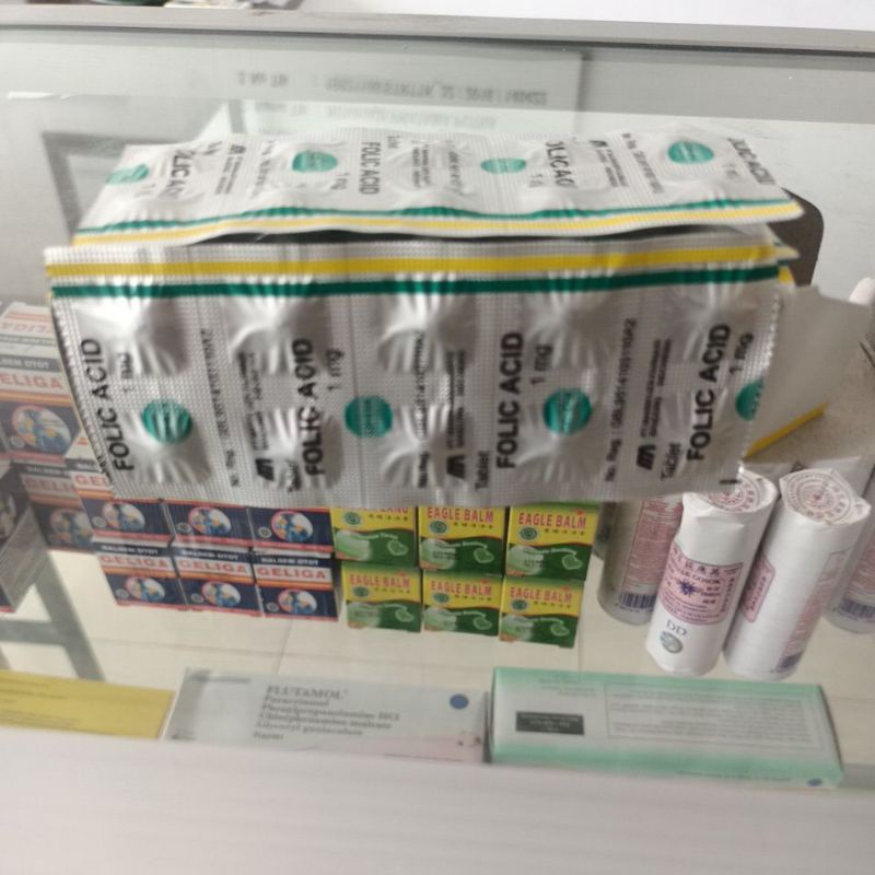 Jual asam folat 1 strip 10 tablet | Shopee Indonesia