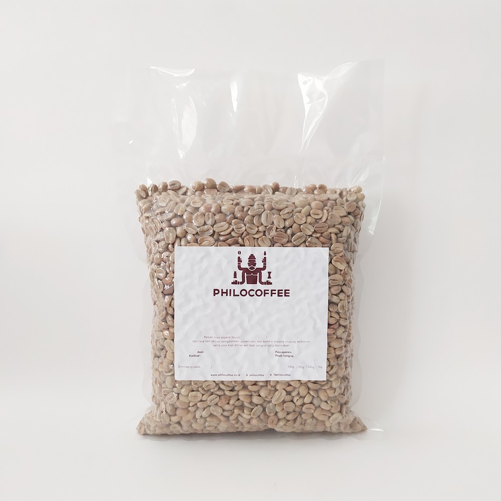 Jual Green Bean Java Frinsa Collective 1kg Wet Process Dry Hulled