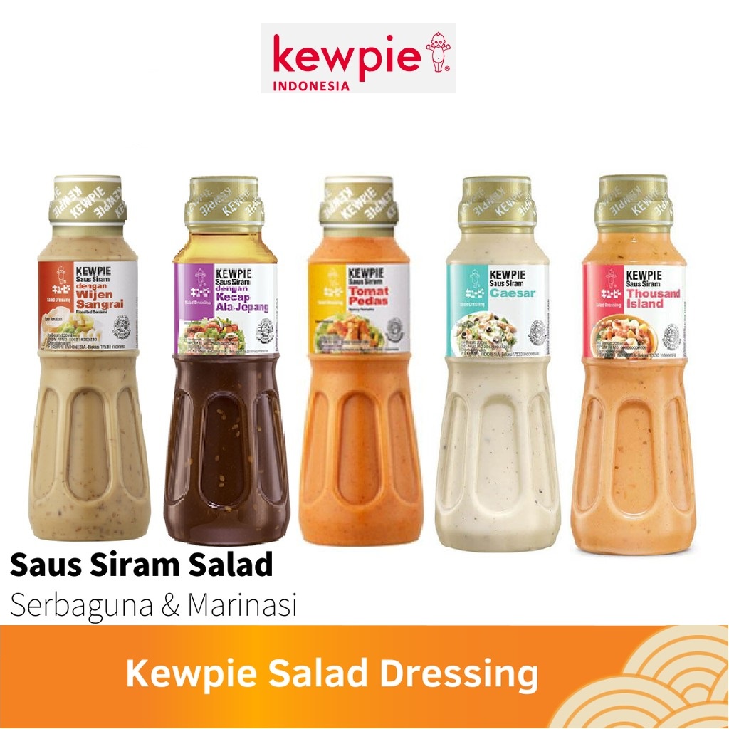 Jual Kewpie Salad Dressing 200ml Thousand Island Wijen Sangrai