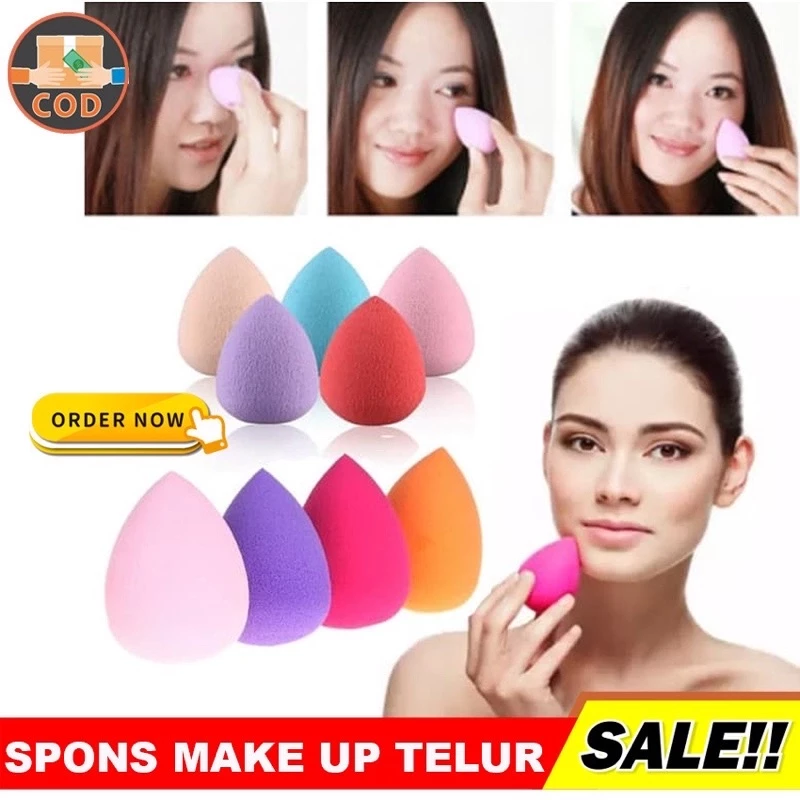 HOPE STORE  - Spon Telor / Spons Telur / Spons Make Up / BEAUTY BLENDER / SPONS BEDAK | AutoStock
