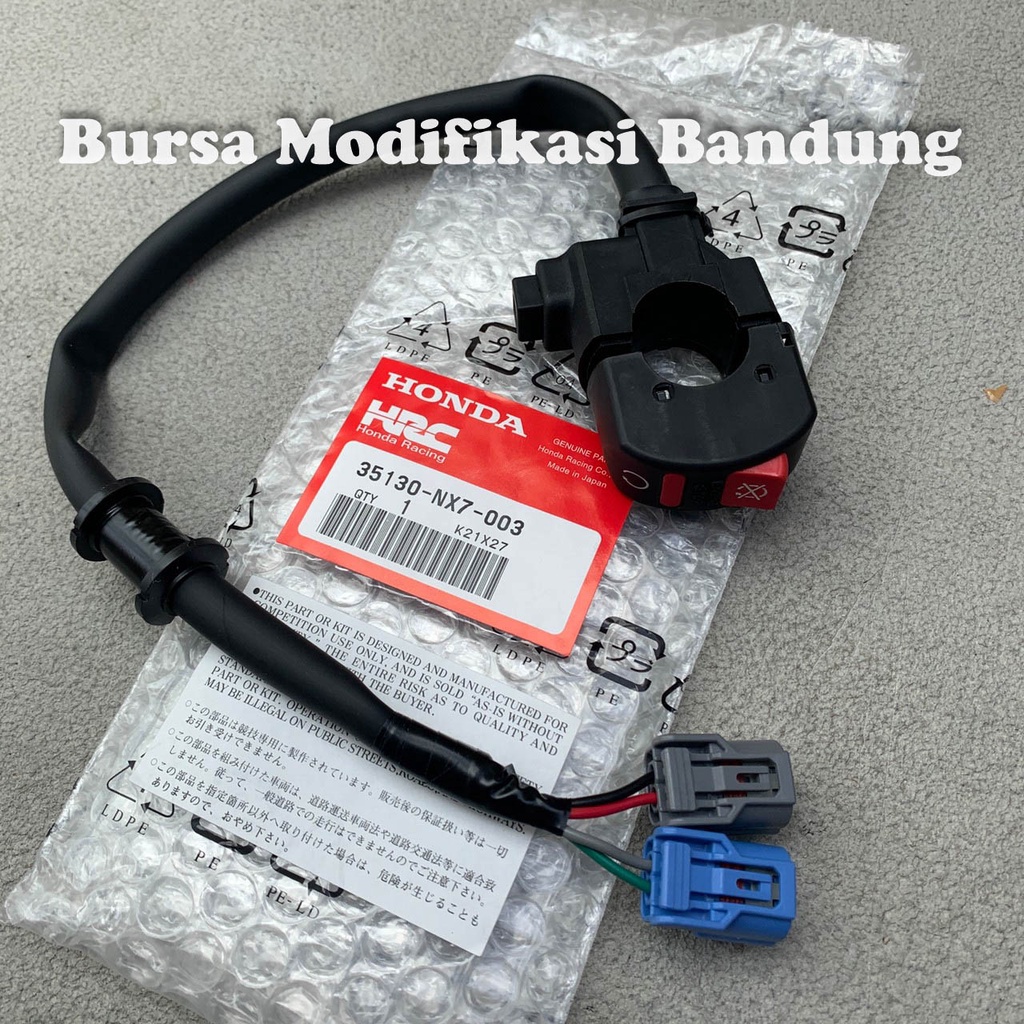 Jual Saklar Switch On Off + Starter HRC NX7 / Engine Start Stop NX 7 ...