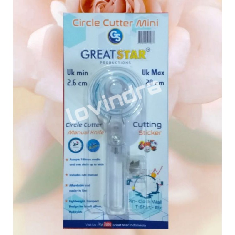 Jual Circle Cutter 2.6cm Alat Potong Lingkaran bulat | Shopee Indonesia
