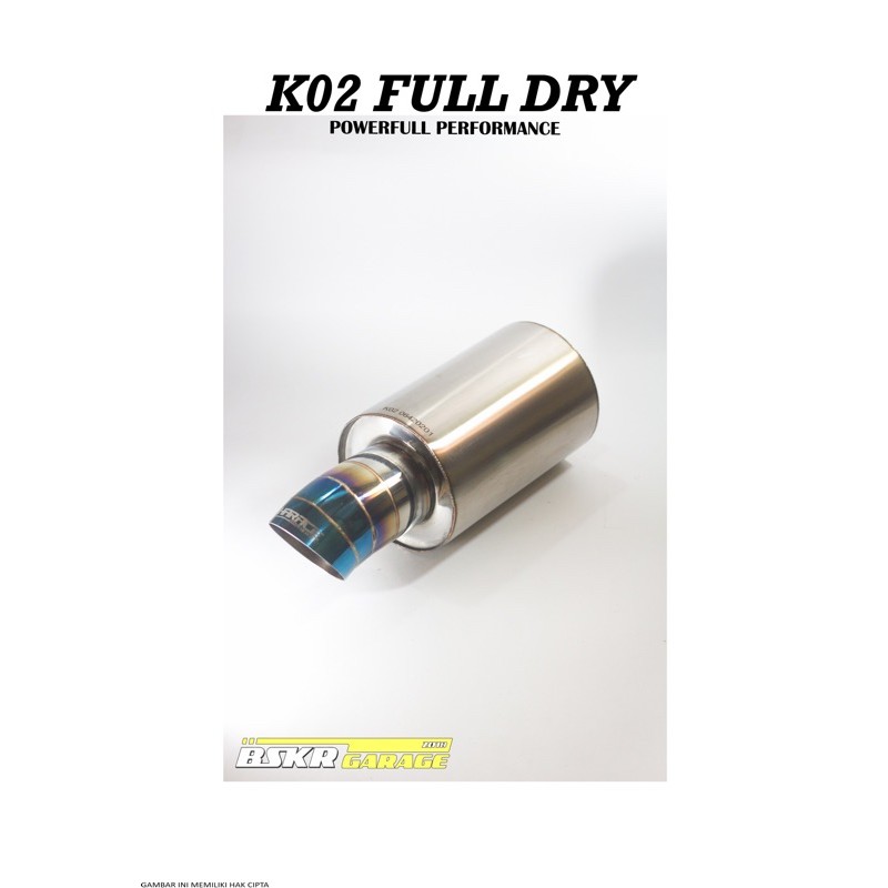 Jual Muffler K02 Full Kering (Dry) | Shopee Indonesia