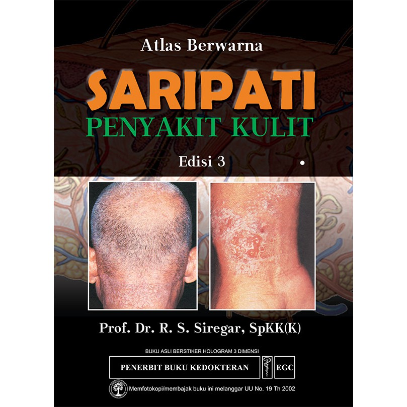 Jual Atlas Berwarna Saripati Penyakit Kulit Edisi 3 - Prof.Dr. R.S ...