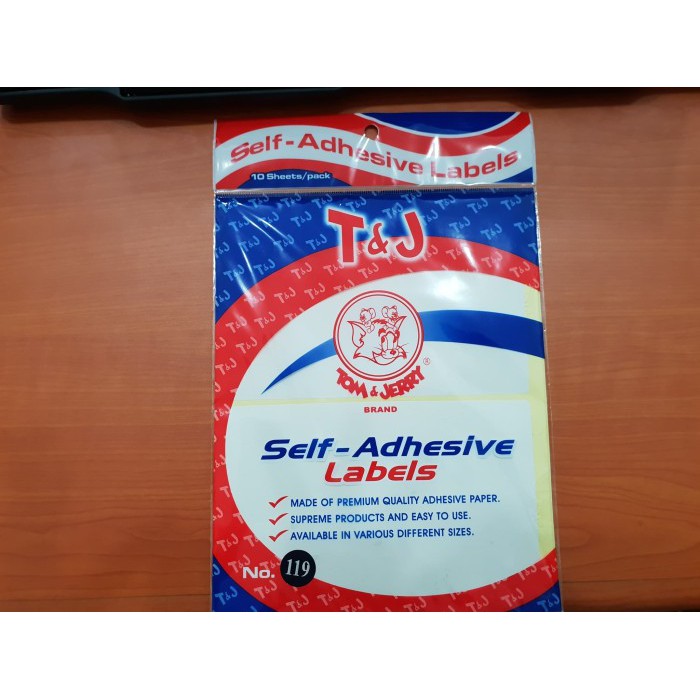 Jual Jual LABEL TOM & JERRY NO. 119 POLOS / SELF ADHESIVE LABEL ...