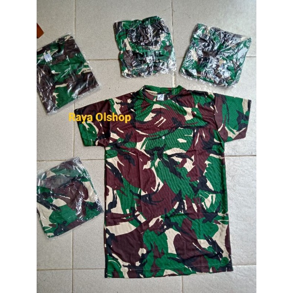 Jual Ori 100 Kaos Loreng Jatah Tni Malvinas Nkri Kostrad Raider