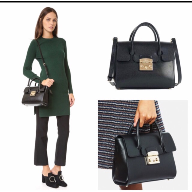 Furla metropolis hot sale satchel bag