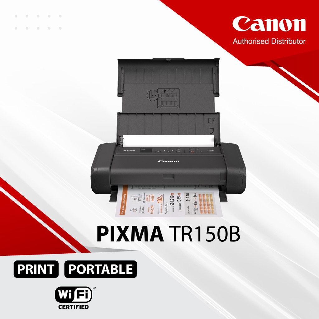 Canon Pixma Mobile Printer Portable TR-150 With Battery (3)