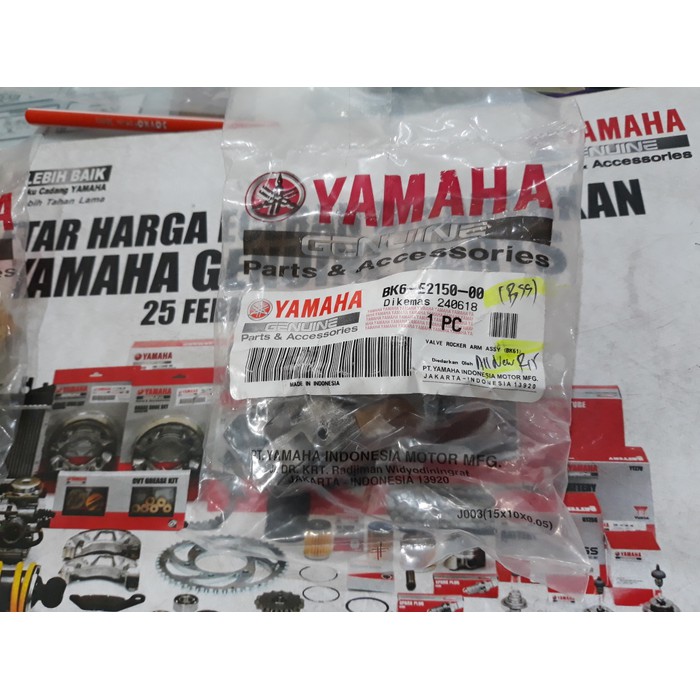 Jual (100% ASLI ) VALVE ROCKER ARM ASSY VVA (BK6) ALL NEW R-15 VVA BARU ...