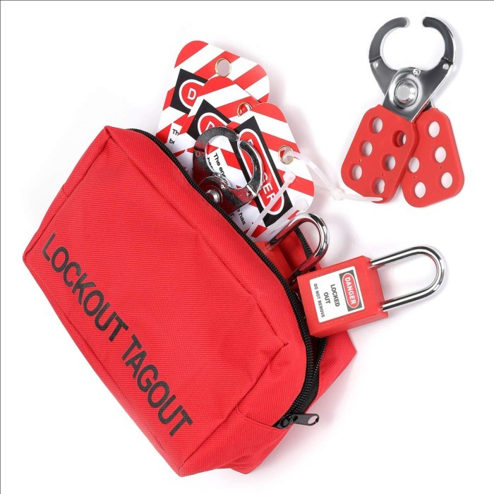 Jual Hadir Lockout Tagout Kit - Safety Lockout Padlocks Loto Hasps ...