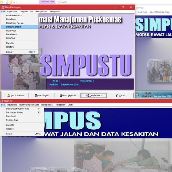 Jual Buku | Dvd Software Aplikasi Puskesmas Simpus Dan Simpustu ...