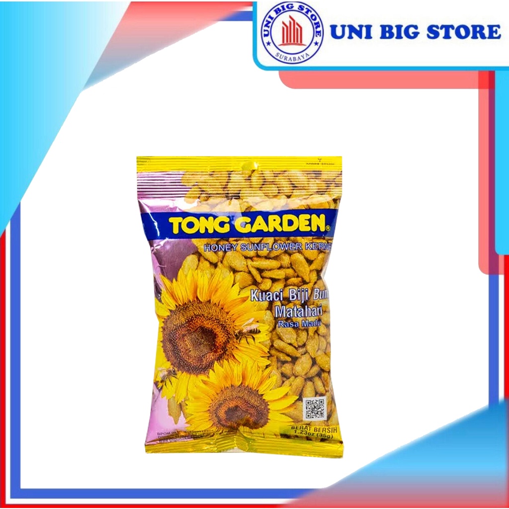 Jual Tong Garden Honey Sunflower Kernel 35 gr Kuaci Madu Kwaci BIji