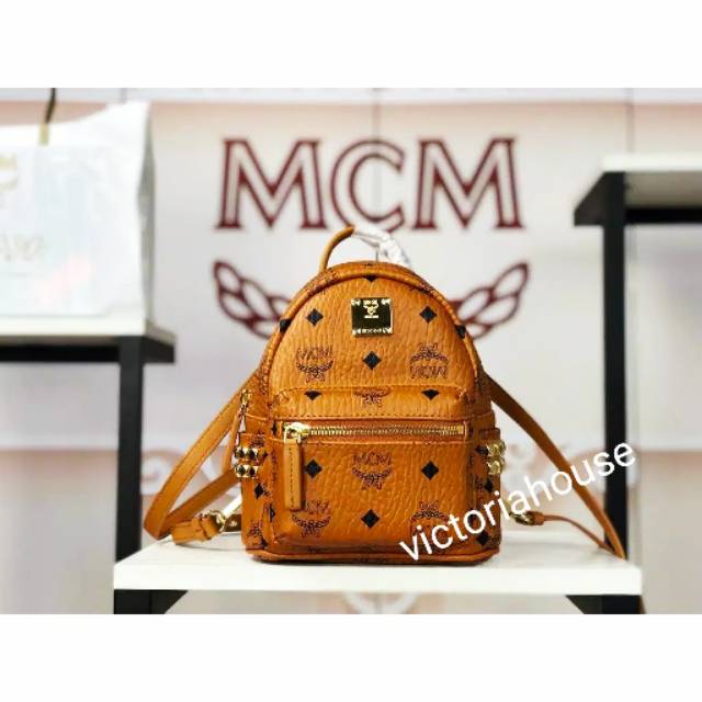 Jual Tas Ransel Unisex Branded MCM New Original - Kota Surakarta