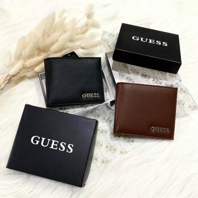 Jual GUESS MAN WALLET ORI FREE BOX dompet pria guess dompet