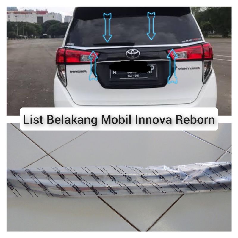 Jual Lis Kaca Belakang Innova Reborn Venturer | ORIGINAL | List Kaca ...