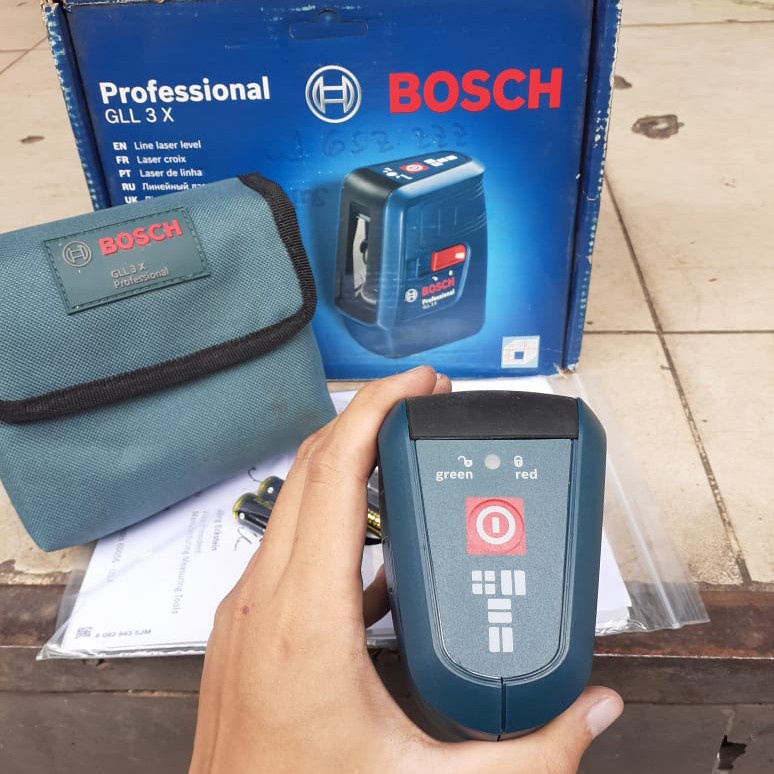 Jual BOSCH Laser Line Level ,Laser Garis BOSCH GLL 3 X/ 3X / 3X