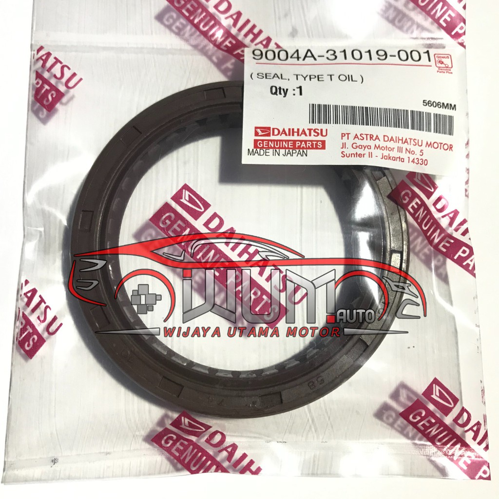 Jual OIL SEAL CRANKSHAFT SIL AS KRUK BELAKANG XENIA 1.0CC 1000CC