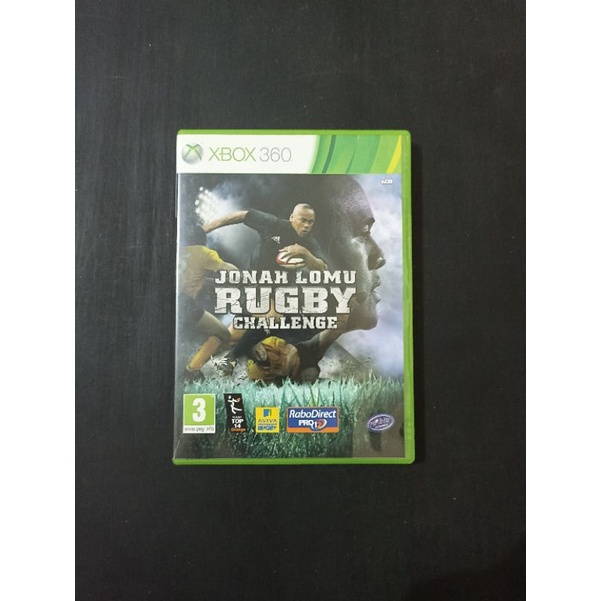 Jeu XBox 360 JONAH LOMU RUGBY CHALLENGE - Version Française PAL - Complet Et En Bon état